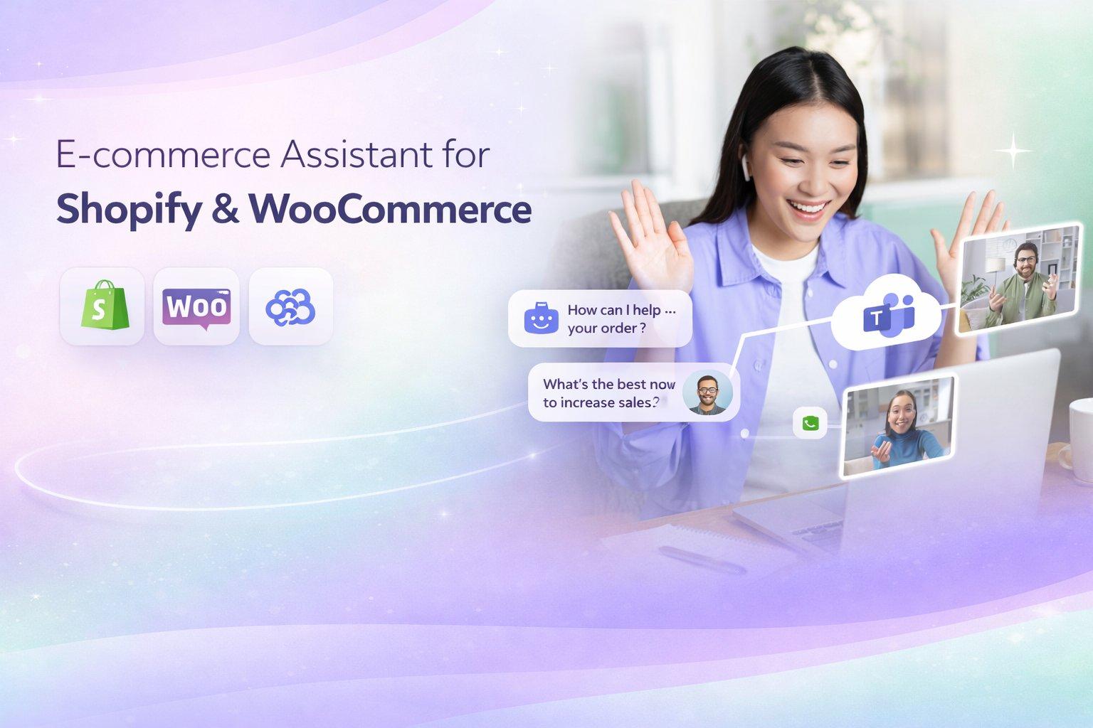 E-commerce assistant for Shopify & WooCommerce with GPT-4o, Gemini & RAG