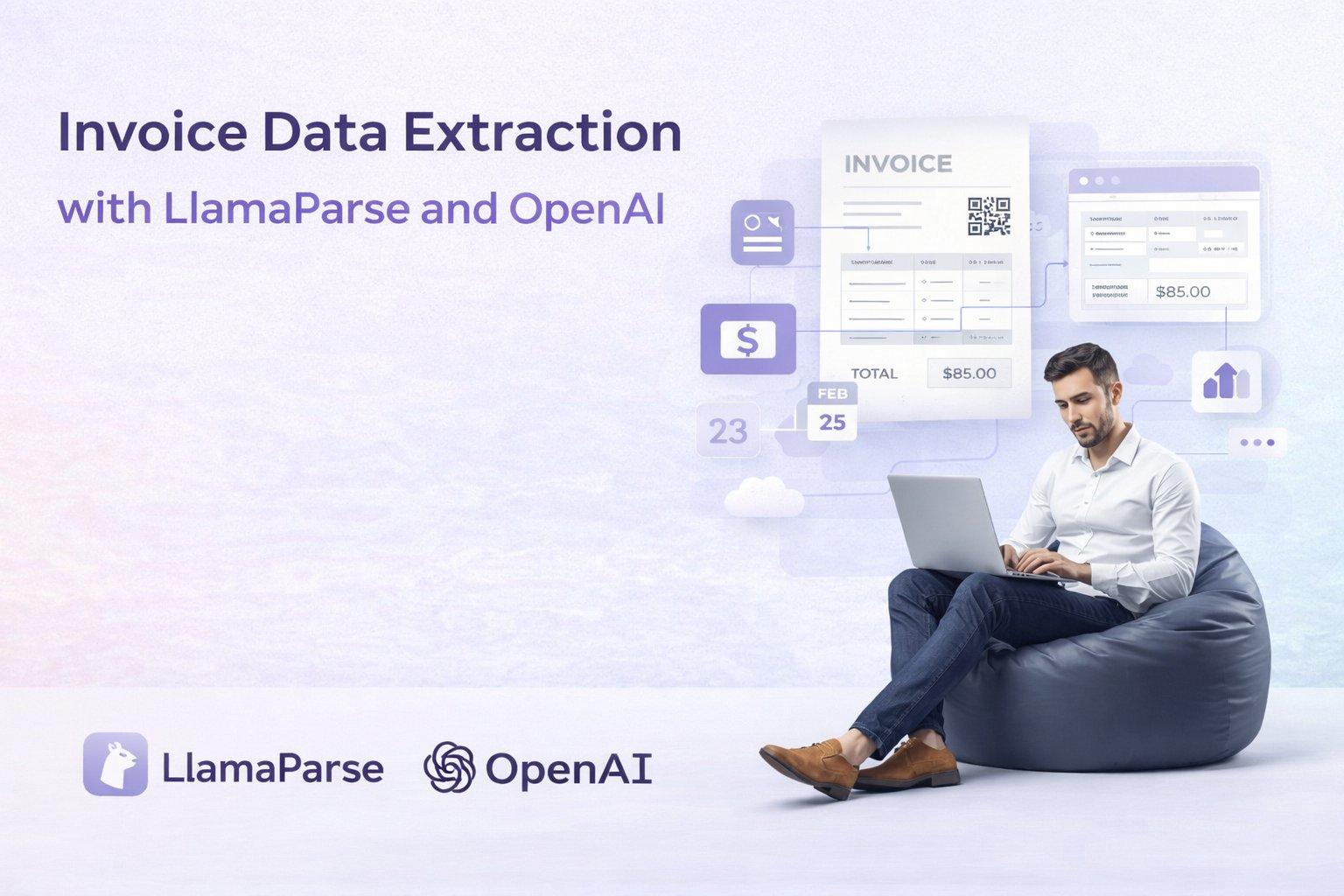 Invoice data extraction with LlamaParse and OpenAI