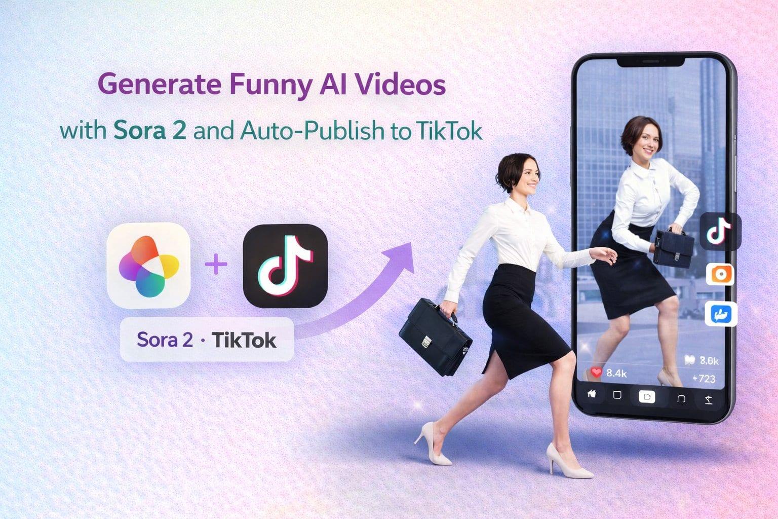 Generate Funny AI Videos with Sora 2 and Auto-Publish to TikTok