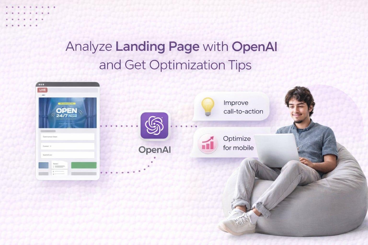 Analyze Landing Page with OpenAI and Get Optimization Tips