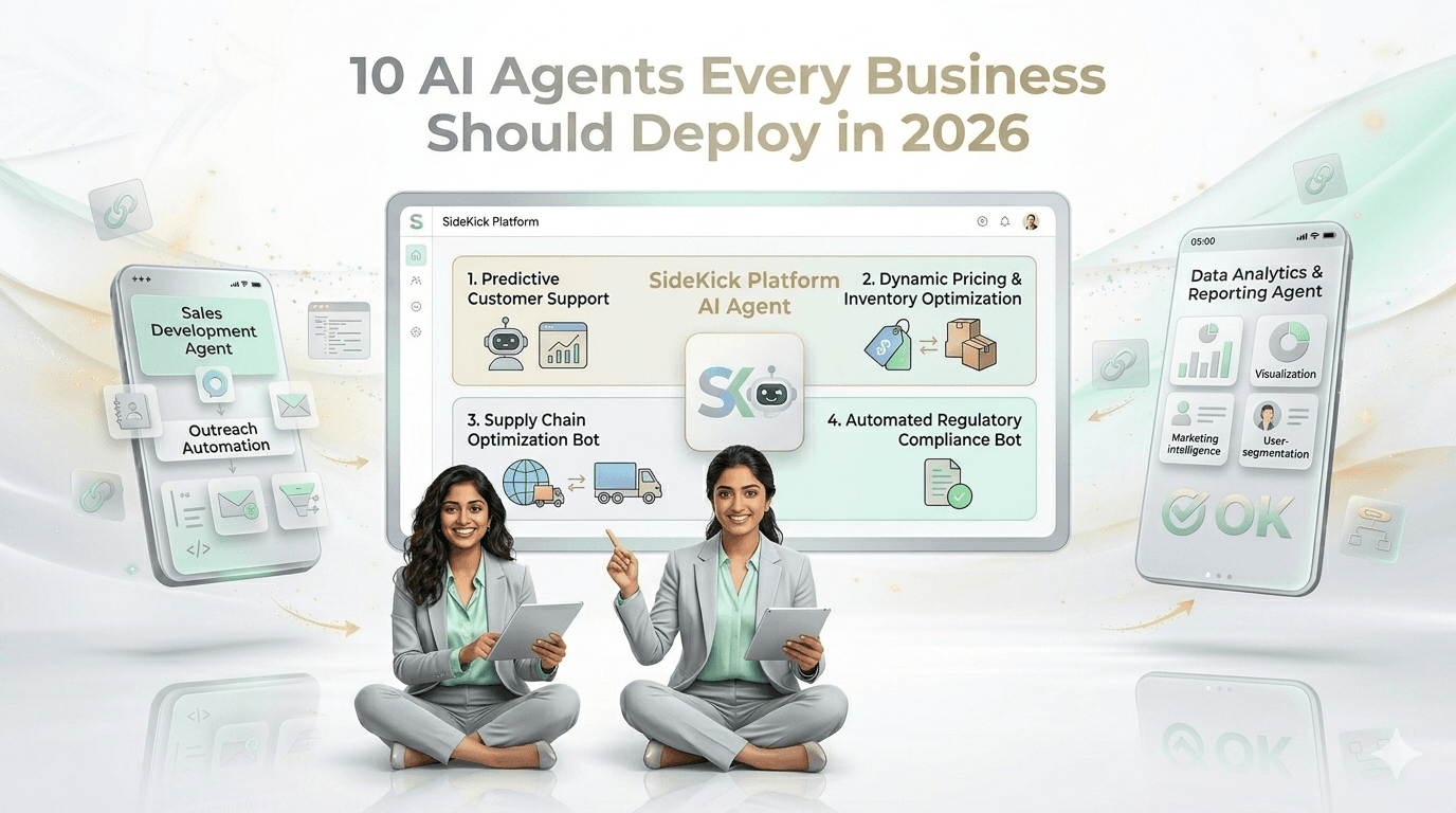 10 AI Agents Every Business Should Deploy in 2026