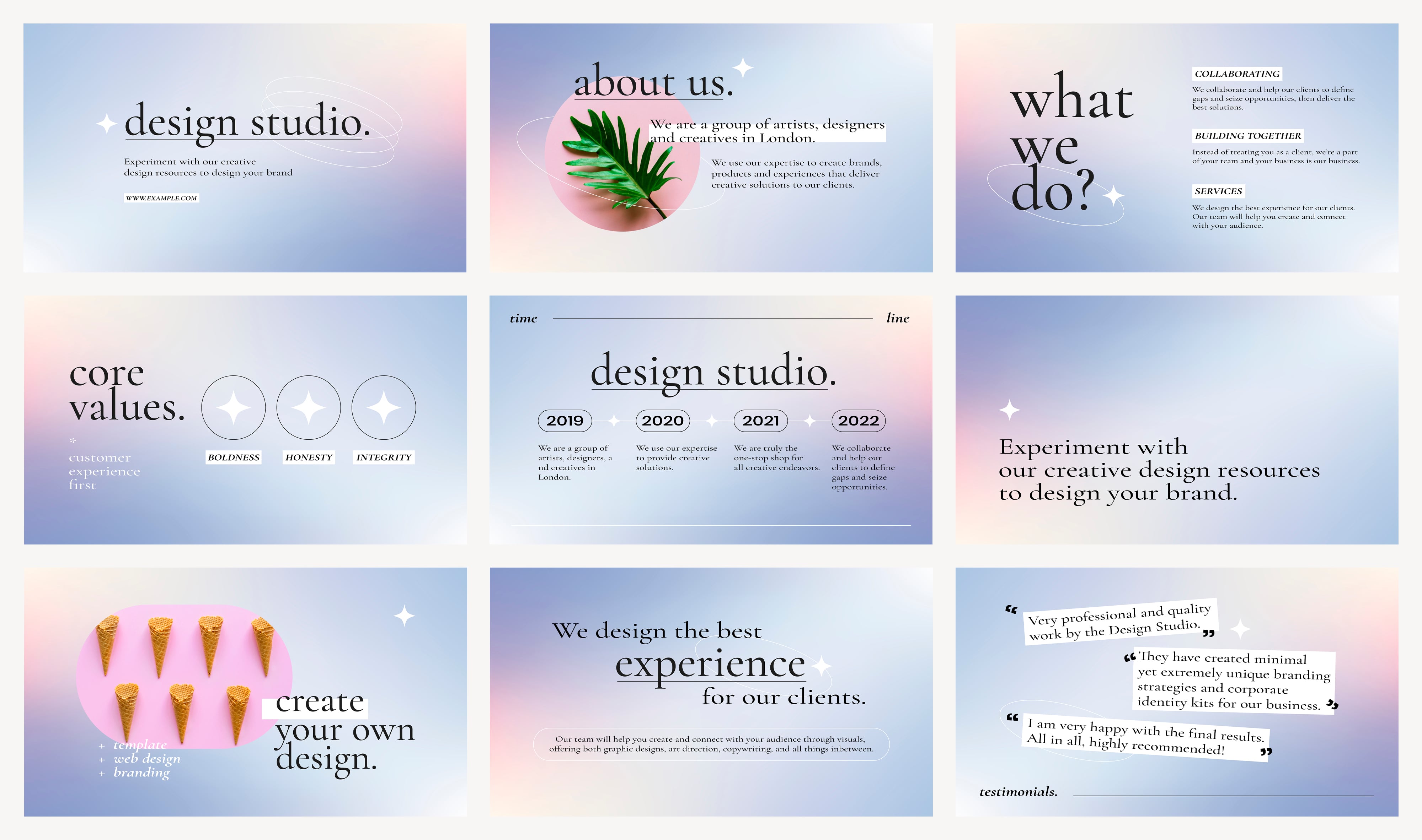 Pitch Deck / Presentation Design