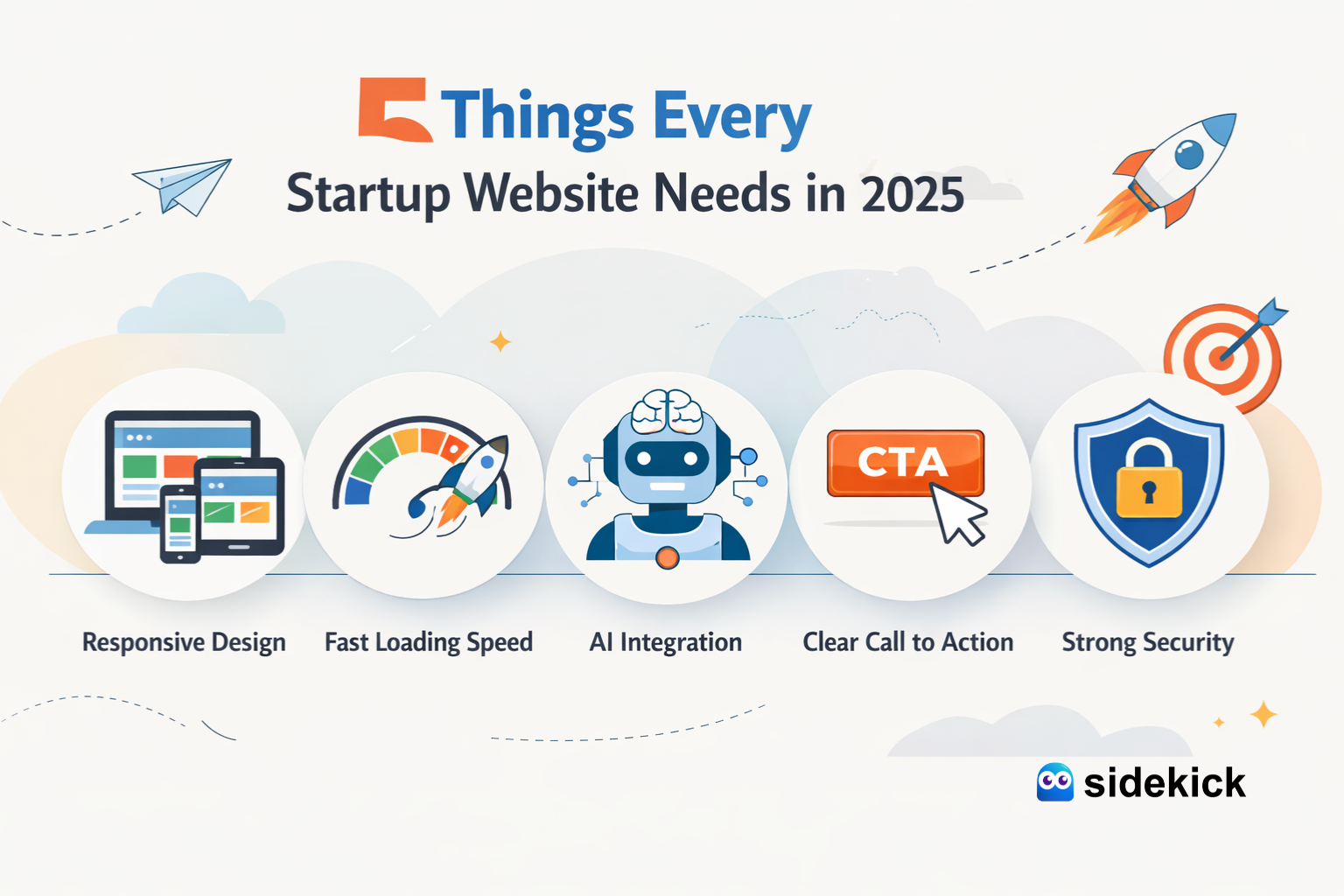 5 Things Every Startup Website Needs in 2025