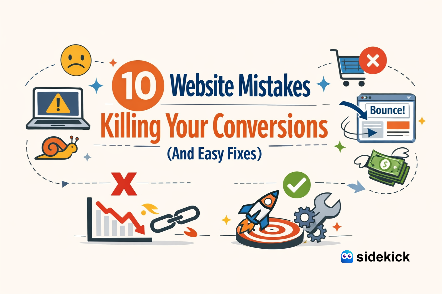 10 Website Mistakes Killing Your Conversions (And Easy Fixes)
