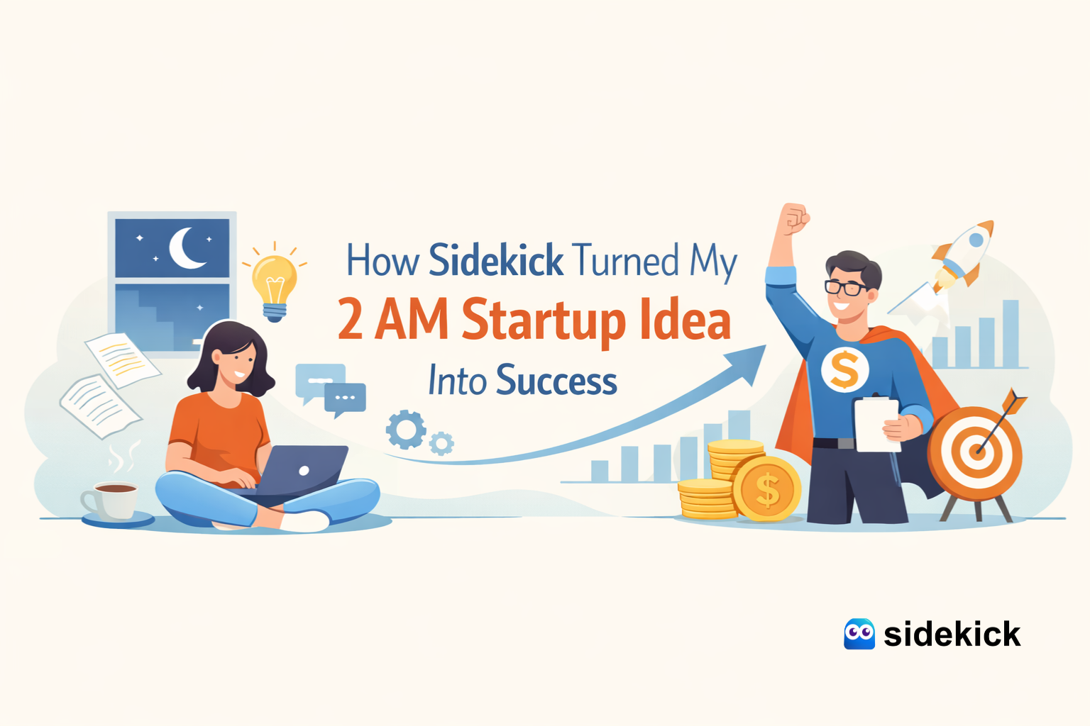 How Sidekick Turned My 2 AM Startup Idea Into Success