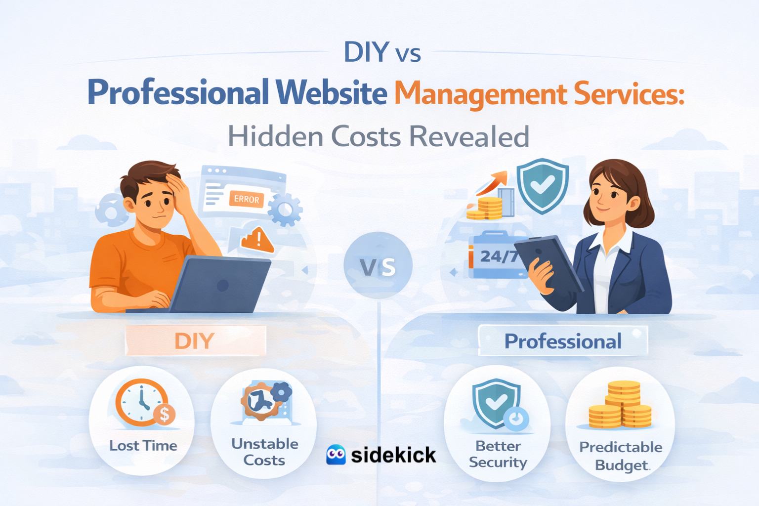 DIY vs Professional Website Management Services: Hidden Costs Revealed