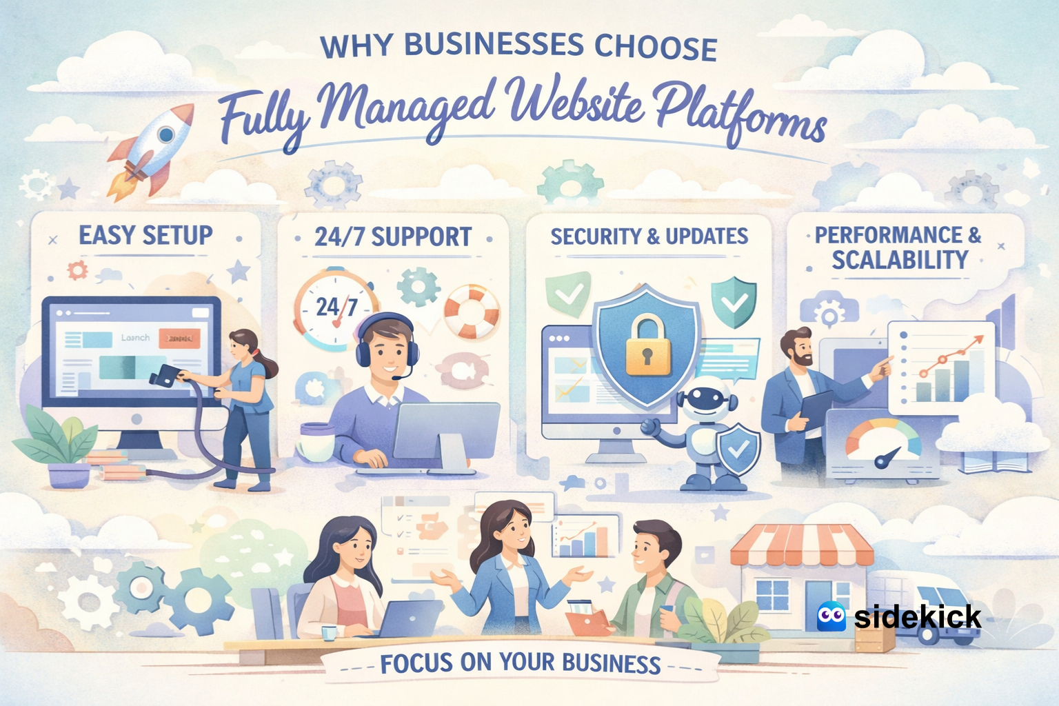 Why Businesses Choose Fully Managed Website Platforms