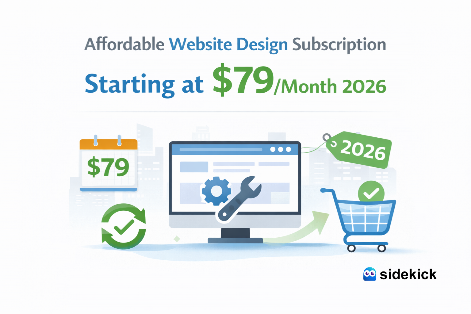 Affordable Website Design Subscription Starting at $79/Month 2026