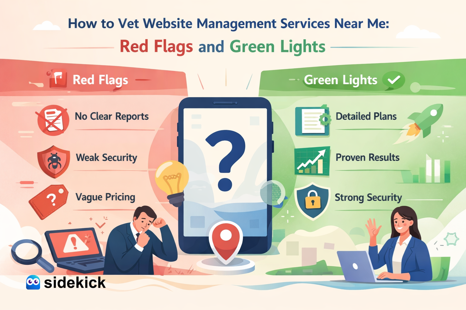 How to Vet Website Management Services Near Me: Red Flags and Green Lights