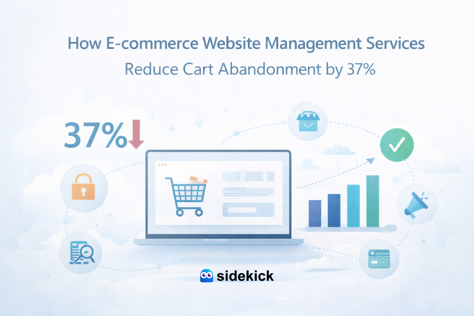 How E-commerce Website Management Services Reduce Cart Abandonment By 37%