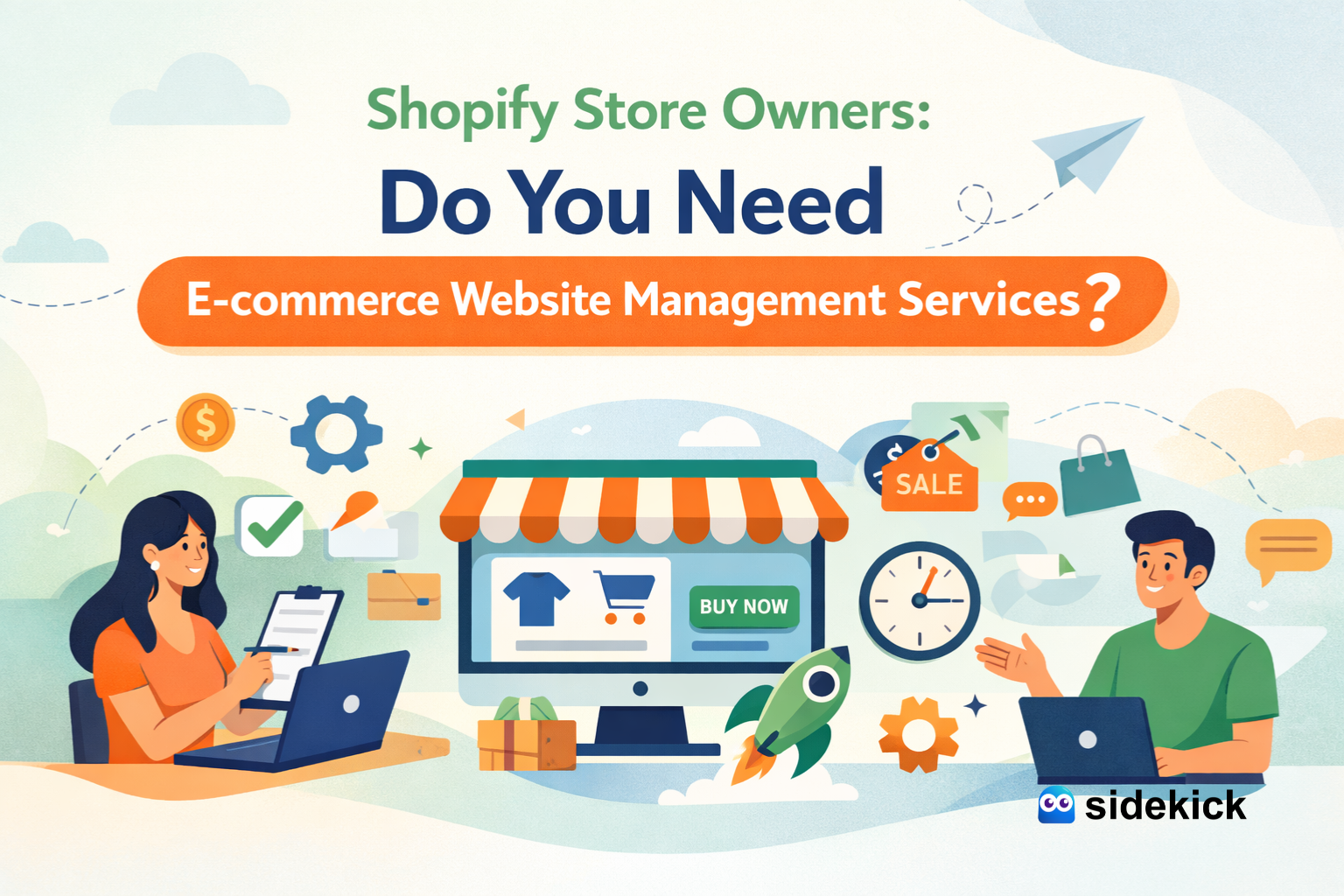 Shopify Store Owners: Do You Need E-commerce Website Management Services ?